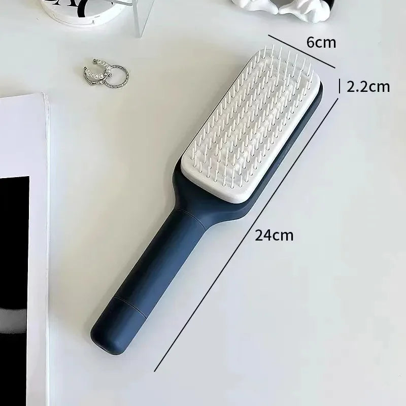 Brosse à cheveux rétractable/Rotative